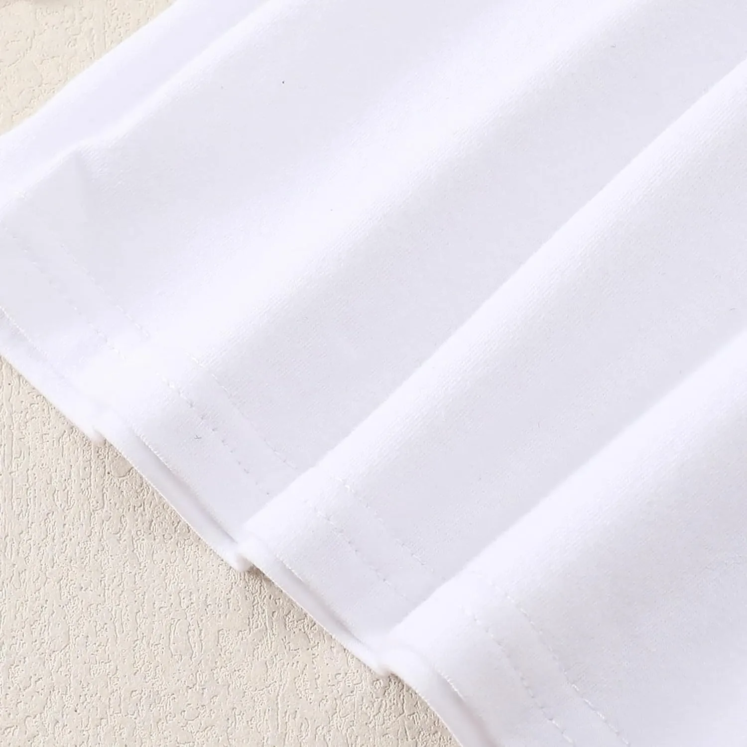 12M-7Y Toddler Baby Girls T Shirt Solid Color Blouse Ruffle Top Cotton Casual Tees Plain Shirt