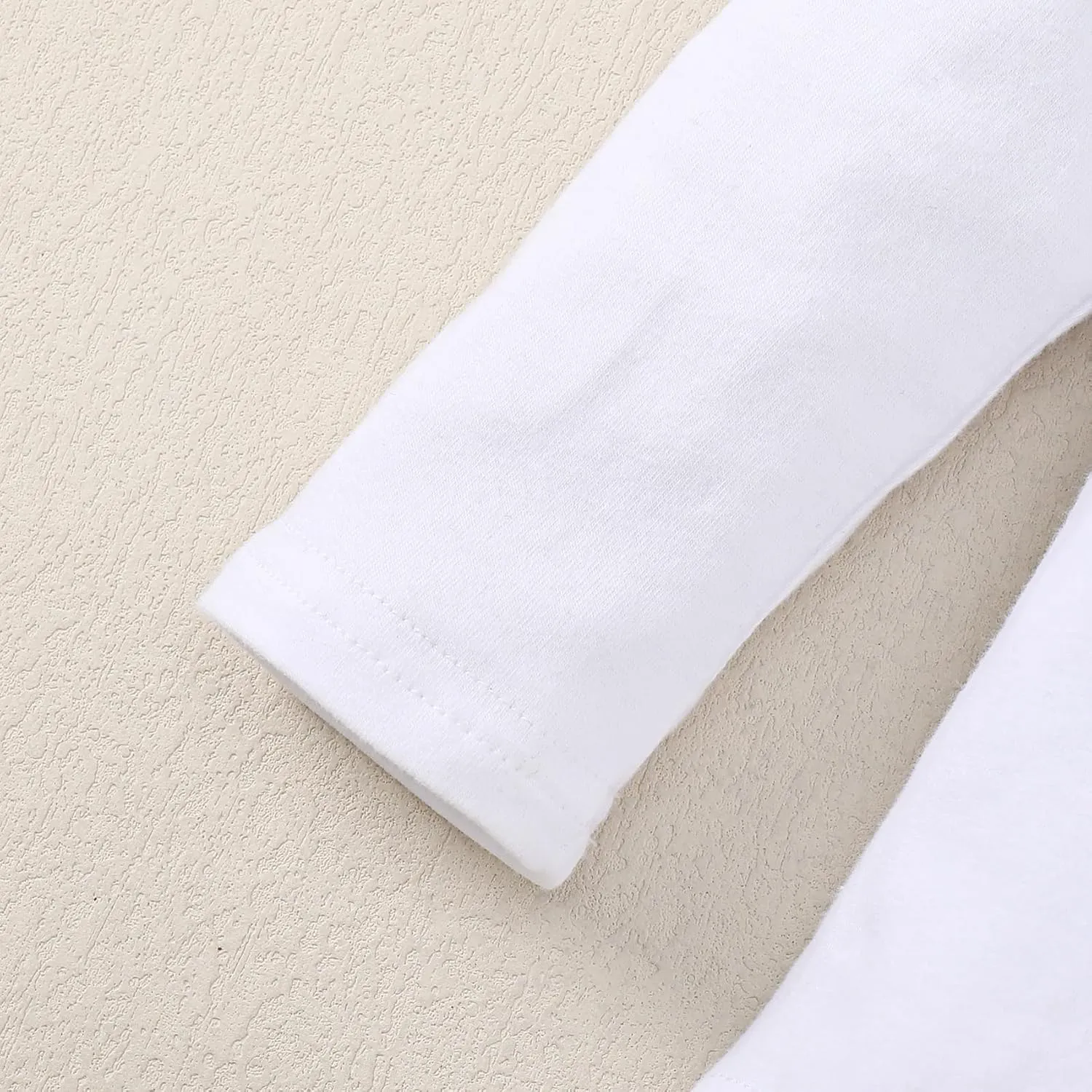 12M-7Y Toddler Baby Girls T Shirt Solid Color Blouse Ruffle Top Cotton Casual Tees Plain Shirt
