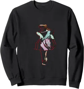 Fashion Hand painted silhouette design Graphic Tee T-Shirt Sweatshirt