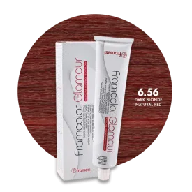 Framesi Framcolor Glamour Hair Color Cream 100ml - 6.56 Dark Blonde Natural Red