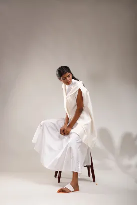 High Neck Shift Dress
