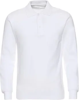 NeedBo Men's Long Sleeve Casual Solid Golf Polo Shirt