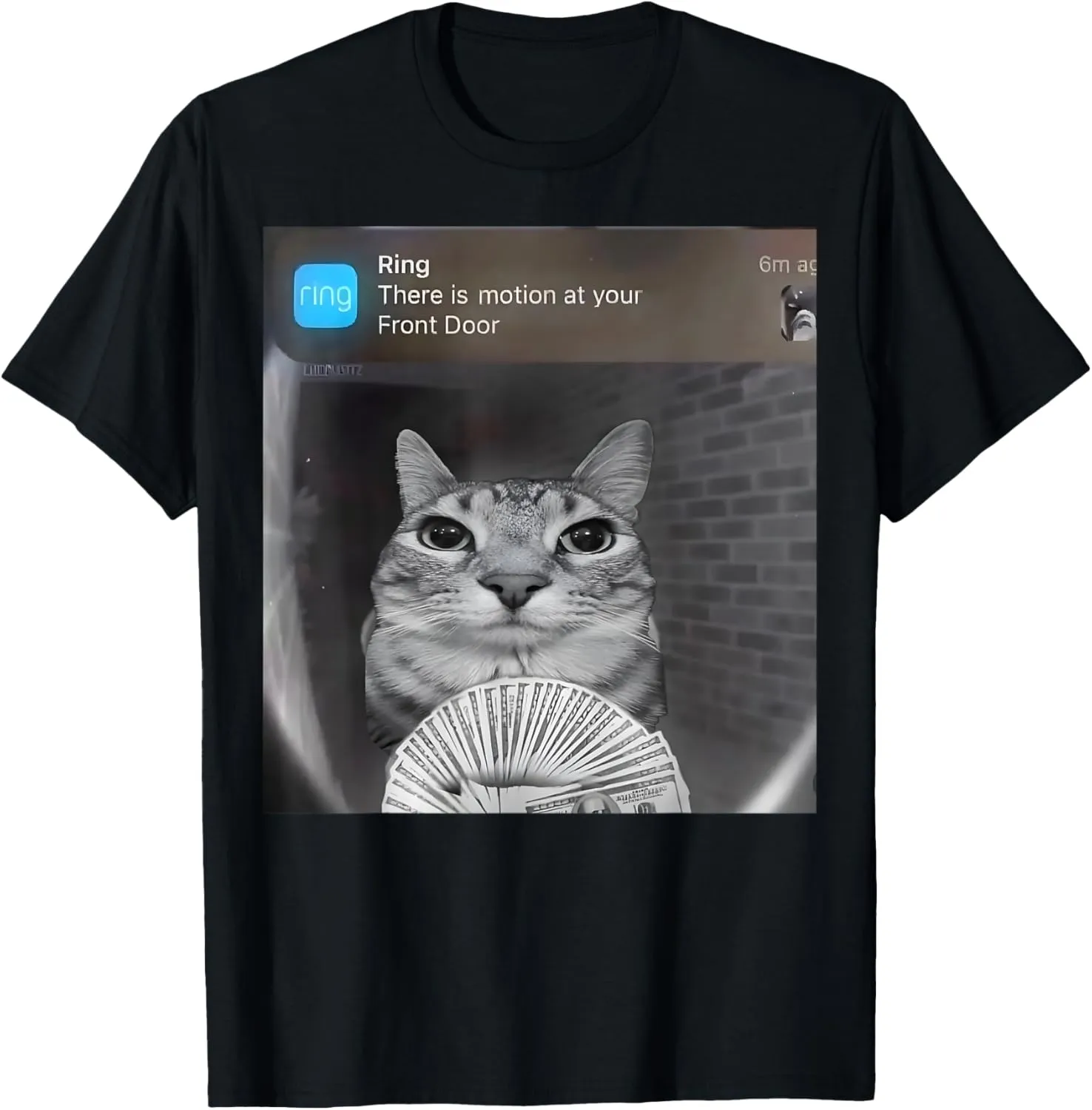 Ring Cat with Motion Meme T-Shirt