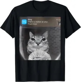 Ring Cat with Motion Meme T-Shirt